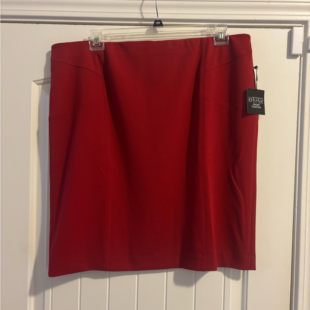 Kasper Women's Red Skirt